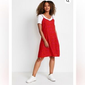 NWT Cream Zally Fit & Flare Dress